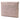 Pink Chanel Large CC Embossed Metallic Lambskin Camellia O Case Clutch