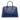 Blue Prada Large Saffiano Lux Promenade Satchel - Designer Revival