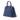 Blue Prada Large Saffiano Lux Promenade Satchel - Designer Revival
