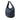 Blue Bottega Veneta Intrecciato Trimmed Cervo Deerskin Hobo Shoulder Bag