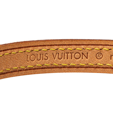 Brown Louis Vuitton Vernis Fleurs Double Wrap Bracelet Choker - Designer Revival
