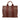 Brown Hermès Canvas Herline PM Tote Bag