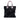 Black LOEWE Anagram Beaded Jacquard Tote