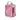Pink Chanel CC Rainbow PVC Filigree Vertical Vanity Case Satchel