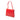 Red Louis Vuitton Opera Line Calfskin Sparta Shoulder Bag