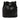 Black Burberry Leather Drawstring Bucket Bag
