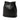 Black Burberry Leather Drawstring Bucket Bag