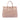 Tan Prada Large Saffiano Lux Galleria Double Zip Satchel