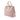 Tan Prada Large Saffiano Lux Galleria Double Zip Satchel