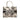 White Dior Medium Canvas Embroidered Zodiac Toile De Jouy Book Tote