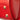 Red Burberry Leather Shoulder Bag - Designer Revival