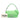 Green Fendi Zucca Embossed Stitched Leather Baguette Satchel - Designer Revival