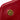 Red Saint Laurent Small Velvet Monogram Matelasse LouLou Shoulder Bag - Designer Revival