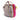 Brown Bottega Veneta Multicolor Pebbled Leather Double Zip Satchel