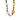 Brown Hermès Buffalo Horn and Lacquer Lena Necklace