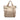 Brown Gucci GG Canvas Web Tote