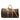 Brown Louis Vuitton Monogram Keepall Bandouliere 60 Travel Bag