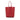Red Bottega Veneta Nappa Intrecciato Tote - Designer Revival