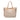 White Louis Vuitton Damier Azur Neverfull MM Tote Bag