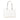 White Chanel Caviar Grand Shopping Tote