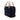 Blue Prada Tessuto Metal Handle Bag Handbag