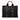 Black Hermès Canvas Fourre Tout PM Tote Bag