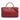Red Gucci Medium Calfskin Bamboo Shopper Satchel