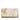 White Chanel XL Printed Canvas and Striped Lambskin Foldover Clutch - Designer Revival