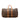 Brown Louis Vuitton Monogram Keepall 55 Travel Bag