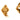 Gold Chanel CC Gold Plated Strass Quilted Rhombus Clip On Earrings