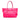 Pink Prada Tessuto Bomber Tote Satchel