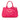 Pink Prada Small Canvas Canapa Logo Satchel