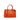Orange Prada Small Saffiano Lux Galleria Double Zip Satchel