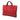 Red Bottega Veneta Nappa Intrecciato Briefcase Business Bag