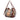 Brown Burberry Small House Check Canvas Bridle Canterbury Tote