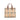 Brown Burberry Haymarket Check Coated Canvas Tote