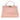 Pink Fendi Medium Checkered Leather Sequin Peekaboo Iconic Satchel