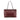 Red Chanel Quilted Aged Calfskin East West Tote