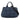 Blue Prada Denim Canapa Logo Tote Satchel