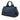 Blue Prada Denim Canapa Logo Tote Satchel