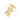 Gold Chanel CC Gold Plated Fretwork Fringe Brooch
