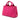 Pink Prada Small Canvas Canapa Logo Satchel