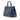 Blue Prada Large Saffiano Lux Galleria Tote Satchel - Designer Revival