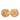 Gold Chanel CC Gold Plated Round Clip On Earrings