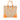 Brown Prada Cinghiale Trimmed Canapa Tote