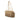 Beige Prada Canvas Canapa Logo Shoulder Bag