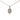 Silver Hermès Palladium Plated Mini Maillon Pendant Necklace