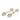 Gold Chanel CC Gold Plated Strass and Faux Pearl Drop Push Back Earrings
