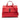 Red Gucci Medium Leather Bamboo Daily Satchel