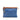 Blue Gucci GG Nylon Top Zip Clutch
